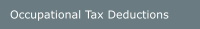 Occupational Tax Deductions